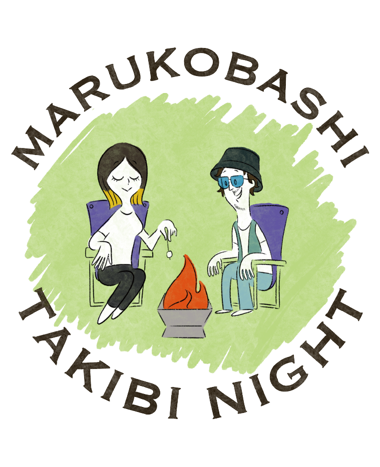 MARUKOBASHI TAKIBI NIGHTのロゴ